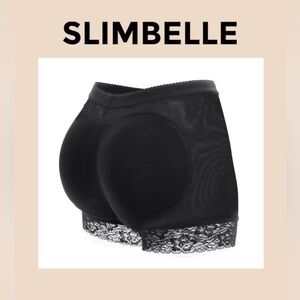 SLIMBELLE Women’s Boyshort Padded Butt Enhancer Panties Size 3XL NWT